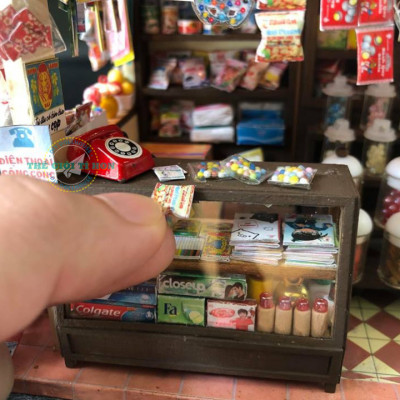 MÔ HÌNH TỰ LẮP RÁP DIY SÀI GÒN XƯA VÀ NAY - TIỆM SẠP KHÔ - SG01