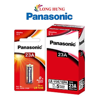 Hộp Pin kiềm Panasonic Alkaline 23A 12V LRV08L/1BP-V (5 viên) - Hàng chính hãng