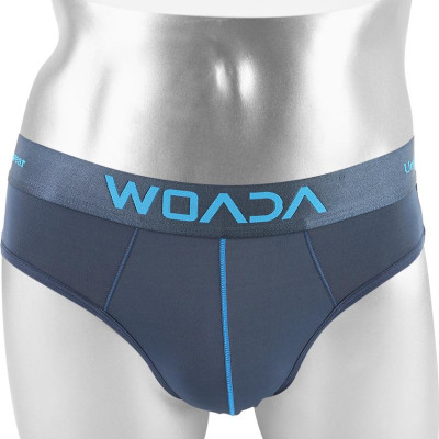 Bộ 5 Quần Lót Nam Woada Brief Thun Bột 4 Chiều LK130 - Màu Ngẫu Nhiên