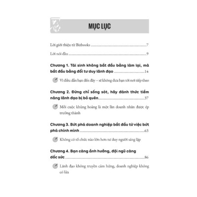 Sách Tái sinh doanh nghiệp Cách người chủ vực dậy từ khủng hoảng và xây lại hệ thống bền hơn, Brian Tracy