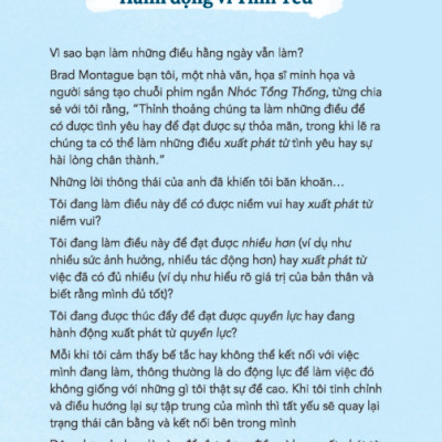 Chỉ Có Bạn Mới Trả Lời Được Câu Hỏi Của Cuộc Đời Mình