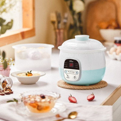 Nồi Nấu Cháo, Nấu Chậm Bear SUBE001 0,8L - Hàng chính hãng