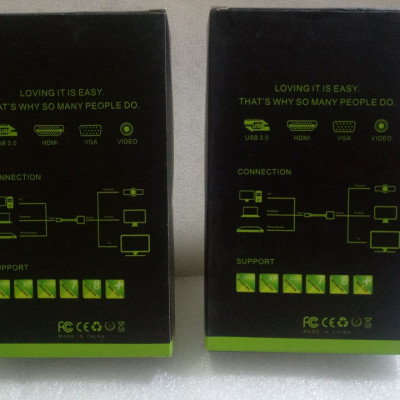 Bộ cáp chuyển đổi tín hiệu từ cổng VGA sang HDMI có âm thanh kèm theo cáp Micro USB - Hàng chính hãng