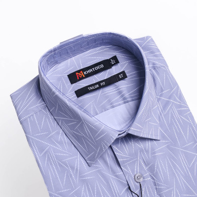Áo sơ mi Khatoco nam tay ngắn