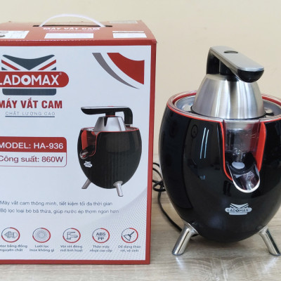 Máy vắt cam công nghiệp Ladomax Ha936 - công suất 860W - Moto đồng - có linh kiện thay thế - Hàng chính hãng