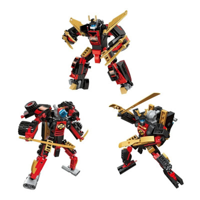 Đồ chơi xếp hình Robot chuyển đổi và kết hợp Trans Collector - Direct (6 TRONG 1) ngẫu nhiên (lẻ mẫu) 3105 - QMAN