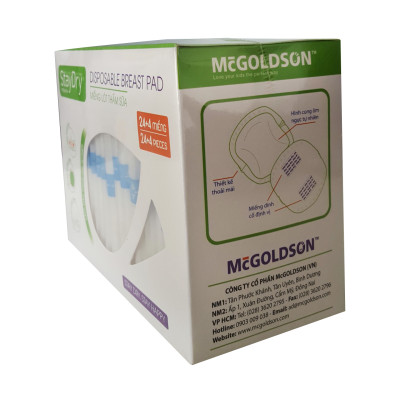 Miếng lót thấm sữa StayDry Premium (28 miếng/hộp)