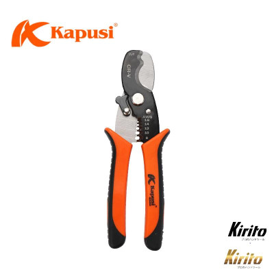 Kìm cắt cáp và tuốt dây điện KAPUSI JAPAN k9101