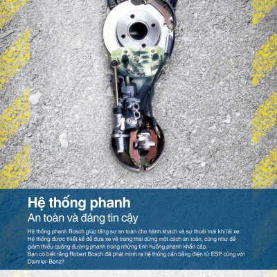 Bố Thắng Trước Ford Transit (2000-2006) - Bosch BP 4047