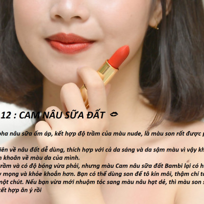 Son Bambilipstick 2018 thỏi 6gr