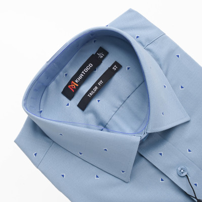 Áo sơ mi nam Khatoco tay ngắn