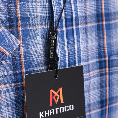 Áo sơ mi Khatoco tay ngắn