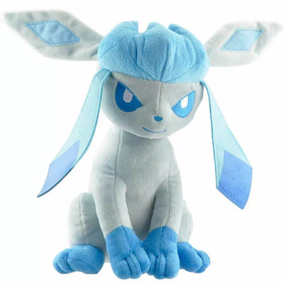 Gấu bông pokemon Eevee (eevui) Glaceon hệ băng (20cm--->30cm) nguyên tem nguyên tag xịn mịn đẹp hàng cao cấp, an toàn cho trẻ nhỏ