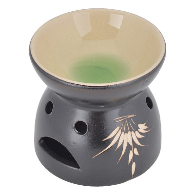 Đèn đốt nến hình mặt cười Gốm Sứ Bát Tràng (Giao Màu Ngẫu Nhiên)