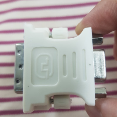 Đầu chuyển DVI to VGA - Đầu chuyển cổng DVI ra cổng VGA - Hàng chính hãng