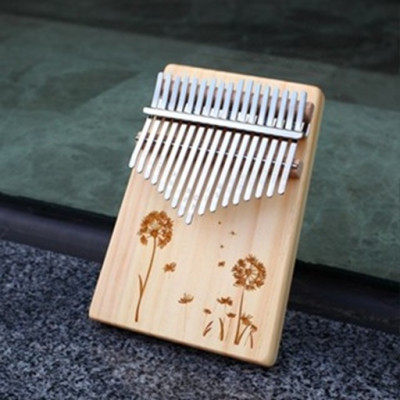 Đàn Kalimba 17 Phím Giá Rẻ – Gỗ Nguyên Khối, Họa Tiết Độc Đáo