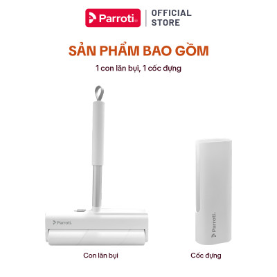 Cây Lăn Bụi Ga Giường, Quần Áo, Thảm Nhà, Rèm Cửa, Cây Lăn Lông Chó Mèo, Đầu Lăn Có Thể Thay Thế - Parroti Roller RE01