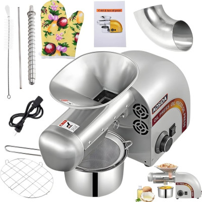 Máy ép dầu ăn thực vật Nóng và Lạnh thương hiệu Anh Quốc AOSIDA WF-J118 - Công suất 1800W - Hàng chính hãng