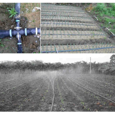 Ống Phun Mưa Dây Phun Mưa Tưới Cây Phi 34mm Dài 100m