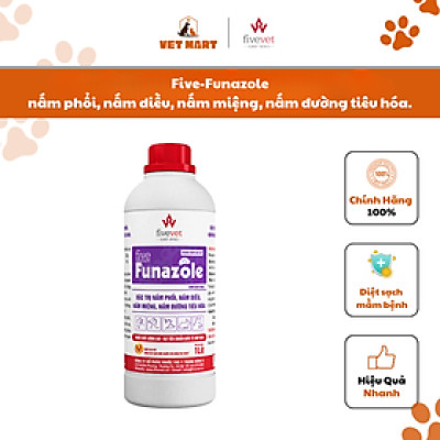 Five-Funazole giải pháp cho nấm phổi, nấm diều, nấm miệng, nấm đường tiêu hóa.