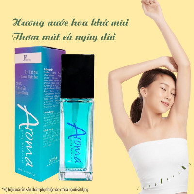 COMBO 2 Lọ Xịt Khử Mùi Toàn Thân AROMA 50ml, Giúp Ngăn Tiết Mồ Hôi, Khử Mùi Hôi Nách, Không Ố Vàng