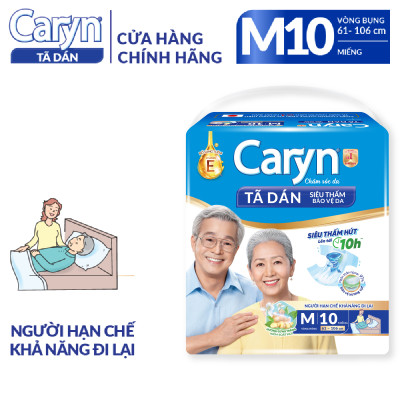 Tã Dán Siêu Thấm Caryn M10 (10 Miếng)