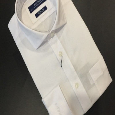 Áo sơ mi trắng dài tay Slimfit mã ALGS180