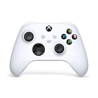 Tay cầm Gamepad không dây Xbox Wireless Controller Microsoft màu trắng (QAS-00006) - Hàng chính hãng