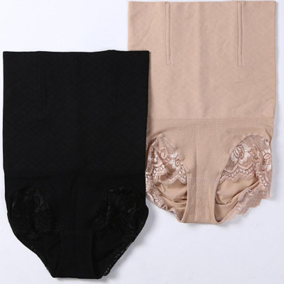 QUẦN GEN NỊT BỤNG VIỀN REN VÁY CẠP CAO CHỐNG CUỘN