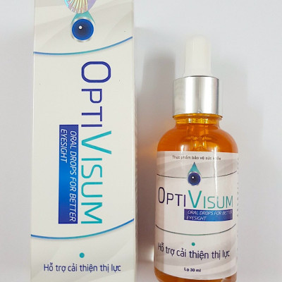 Thực phẩm bảo vệ sức khỏe OptiVisum Oral drops For Bettter Eyesight - Phục hồi thị lực