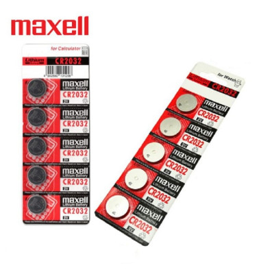 Vĩ 5 viên pin Maxell CR2032 - hàng nhập khẩu - giao màu ngẫu nhiên