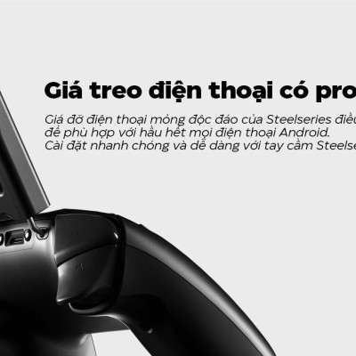 Tay Cầm Chơi Game Không Dây Steelseries Stratus+ Controller For Android/PC - Hàng chính hãng