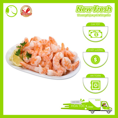  [GIAO NHANH HCM] Tôm Sú Sinh Thái Hữu Cơ Lột Vỏ Còn Đuôi Size Lớn - Hộp 500Gr