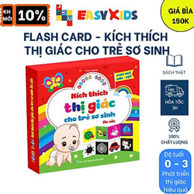 Flashcard - Kích Thích Thị Giác Cho Trẻ Sơ Sinh - Zic zắc