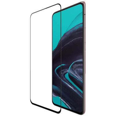 Miếng dán kính cường lực full màn hình 111D cho Oppo Reno 2 hiệu HOTCASE (siêu mỏng chỉ 0.3mm, độ trong tuyệt đối, bo cong bảo vệ viền, độ cứng 9H) - hàng nhập khẩu