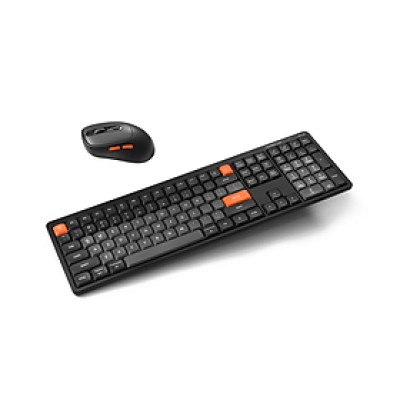 Combo Chuột không dây HyperWork Silentium Mini và Bàn phím HyperWork SilentKey - Hàng Chính Hãng