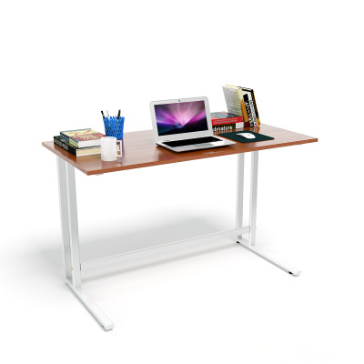 Bàn IBIE Rec-U Chân Trắng - Màu Cánh Gián