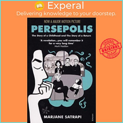 Sách - Persepolis I & II by Marjane Satrapi (UK edition, paperback)