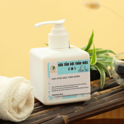 Sữa tắm thảo mộc cho bé Wonmom 250ml