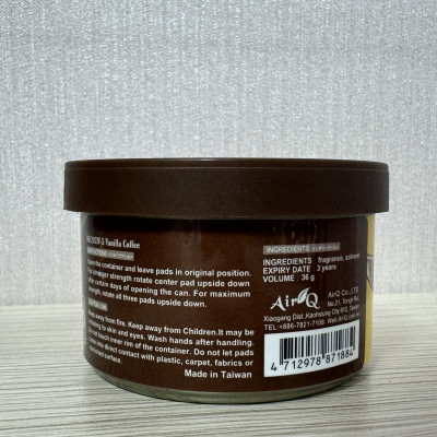 Sáp Thơm Ô Tô AIR-Q Caffe No242Iv-5 Cà Phê Sữa Tươi 36g