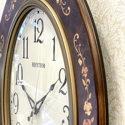 Đồng hồ treo tường Nhật Bản Rhythm CMG298nr06 – Kích thước 47.5 x 60.5 x 4.5cm. Dùng PIN.