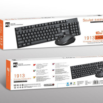 Bộ phím chuột không dây R8 1913 - Hàng Nhập Khẩu - NTH