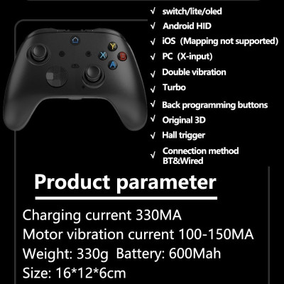 Gamepad tay game Không dây Bluetooth TS102 đa kết nối cho máy tính, laptop, smartphone, máy tính bảng hàng nhập khẩu
