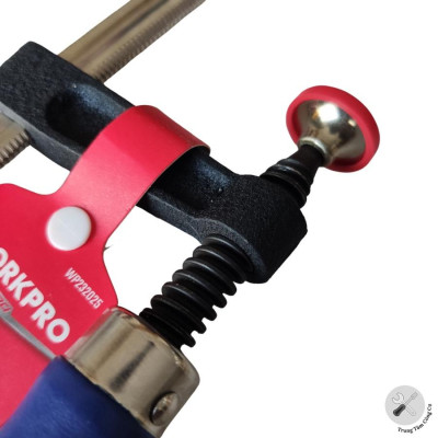 Kẹp chữ F dùng điều chỉnh gỗ 50x150mm Workpro WP232025