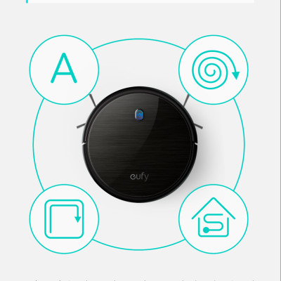 Robot hút bụi EUFY RoboVac 11S - T2108 (by Anker) hút bụi tự động - Bảo hành 12 tháng - Hãng phân phối chính thức