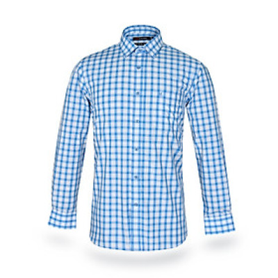 Áo sơ mi nam tay dài form suông Khatoco A1MD398T1-CNCR164-2410-D