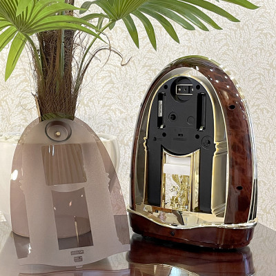 Đồng hồ để bàn Nhật Bản Rhythm 4RH796WU23 – Kt 22.5 x 29.0 x 15.5cm, 1.18Kg. Vỏ nhựa, dùng PIN