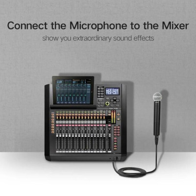 Ugreen UG20717AV131TK 1M màu Đen Cáp âm thanh 6.5mm sang cannon âm - HÀNG CHÍNH HÃNG