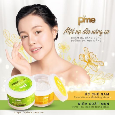 MẶT NẠ DẺO TRẮNG DA ỨC CHẾ NÁM PIME VITAMIN MODELING MASK 25G