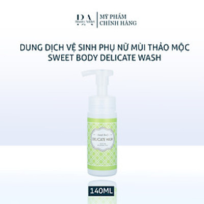 Dung dịch vệ sinh phụ nữ mùi thảo mộc Sweet Body Delicate Wash